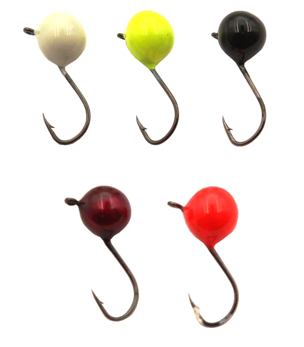 Мормышка дробинка круп. цвет.