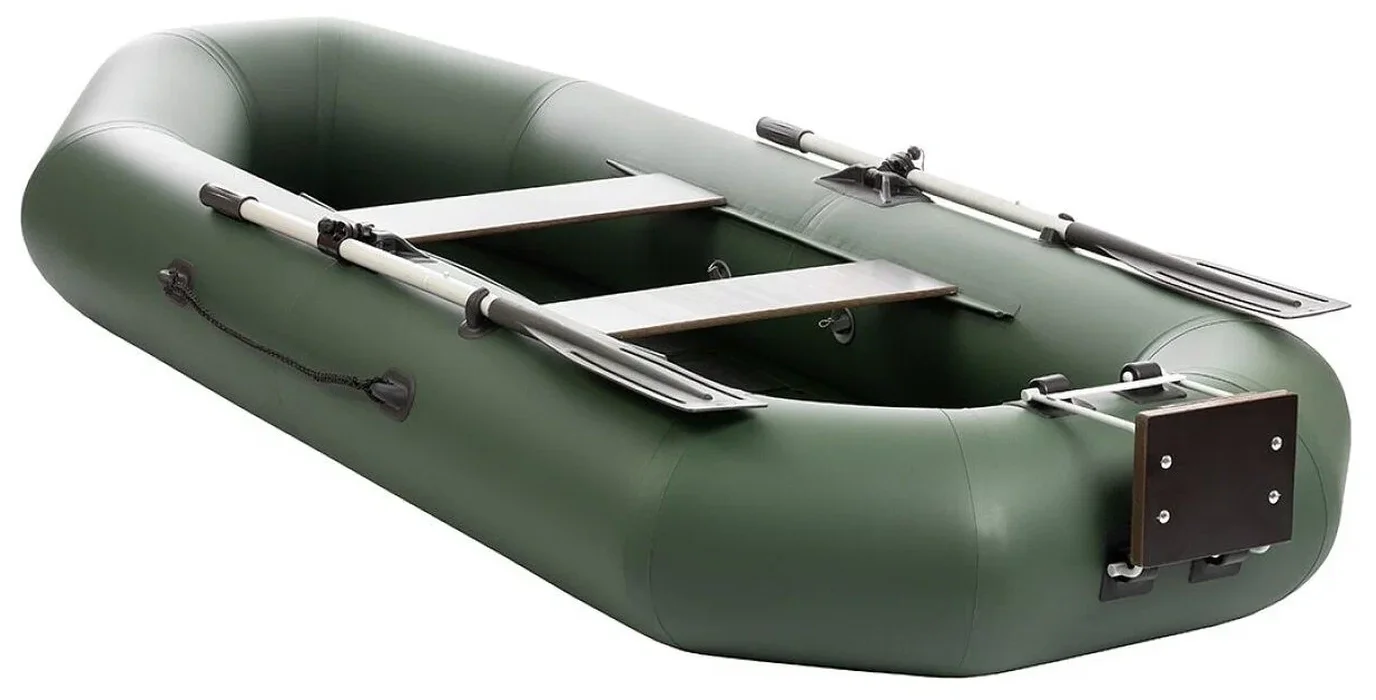 Лодка Шкипер 280нт зелёный Тонар